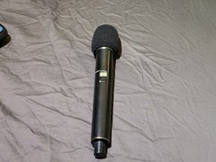 Lectrosonics HH E Handheld Transmitter Block 19 w/ Lectro HHC Cardioid Condenser