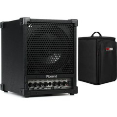 Roland CM-30 CUBE 30W 6.5 inch 2-way Portable Active Monitor with Transporter
