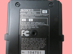Sony URX-P03 UHF Synthesized diversity tuner – Free Shipping
