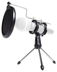 Rockville R-TRACK 2×2 USB Recording Interface+Mic+Stand+Pop Filter+Headphones