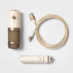 heyday Desktop Microphone – Stone White