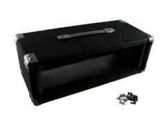 PROCRAFT 3U 9″ Deep Rack Case in Black Carpet Wrap – Top Handle w/ Rack Screws