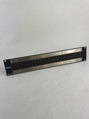 Bittree B52T-2WNHD 2×26 2RU Panel Black Normalling NonTerminating Audio Patchbay