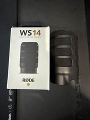 Rode WS14 Pop Filter for PodMic and PodMic USB – Black