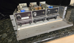 3 RCA BA-43 Program Amplifiers in RCA BR-22 Rack – Vintage Broadcast Audio READ