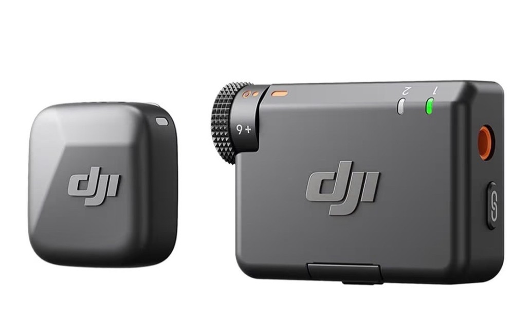 Mic Mini (1 TX + 1 RX), Wireless Lavalier Microphone for iPhone/Camera/Android,