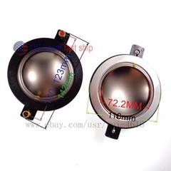 2PCS 72.2mm Diaphragm For P-Audio BMD750 Turbosound CD210 CD212 Voice coil