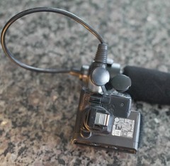 Sony XLR-A2M XLR Audio Adapter + Sony ECM-XM1 Shotgun Microphone