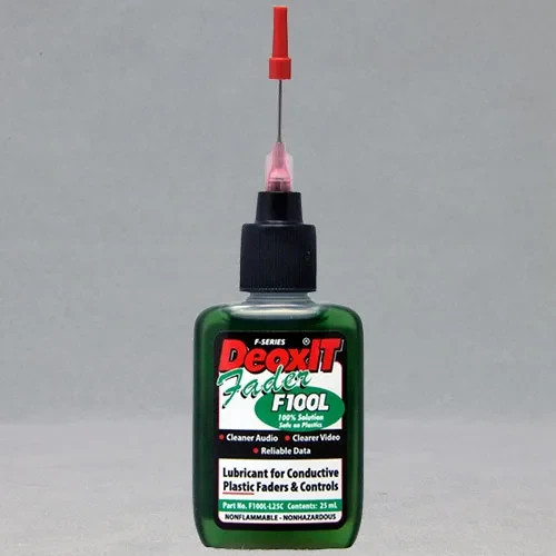 CAIG DeoxIT F100L-L25C FADERLUBE F100L 100% 25ml Needle Dispenser