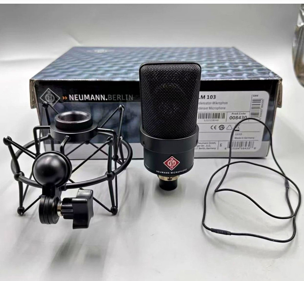 Neumann TLM 103 Large Diaphragm Cardioid XLR Studio Mic w/ Shock Mount