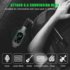 Dynamic Microphone UHF Wireless Microphone Converter XLR Transmitter & Receiver