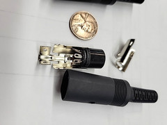MIDI 5 Pin DIN Female In Line Cable Socket SOLDER Connector ETL2 (2PCS) PHILMORE