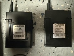 Used Audix B60 Bodypack Transmitters (522 to 586 MHz) L5 & ADX 10 Mics – Tested!