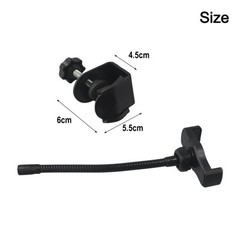 Tablet Holder Clip Music Stand Mount Metal And Plastic Material Versatile Usage