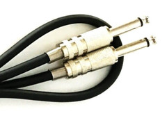 (2) Pro Audio 12ft 1/4 inch 6.35mm Patch Cable Cord Guitar Bass Pedal Lead Wires