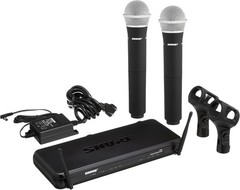 Shure SVX288J Dual Vocal Wireless Mic System Set PG28-JB1 NEW JP