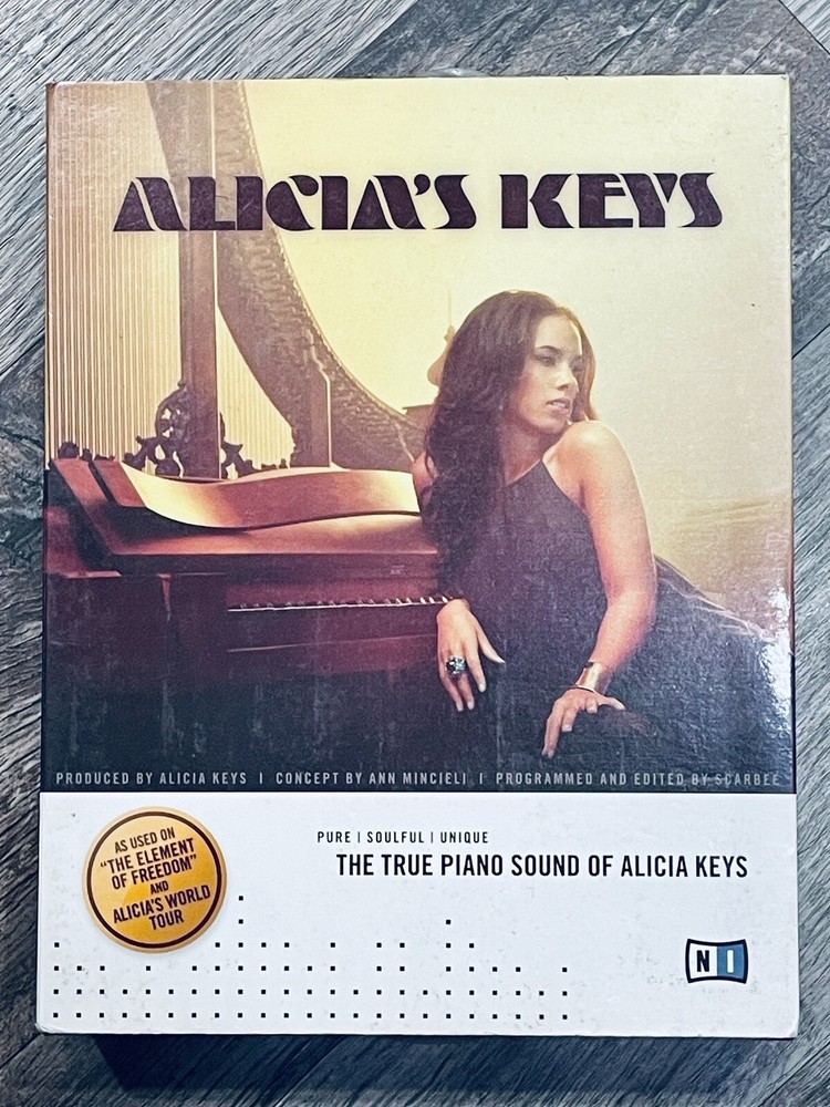 Native Instruments Alicia’s Keys The True Piano Sounds Of Alicia Keys 🆓 SHIP