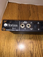 HORIZON SL-4 PASSIVE DIRECT BOX Untested.