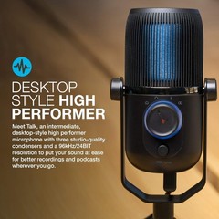 JLab Audio Talk USB Microphone Plug and Play USB-C Output – 96k Sample Rate