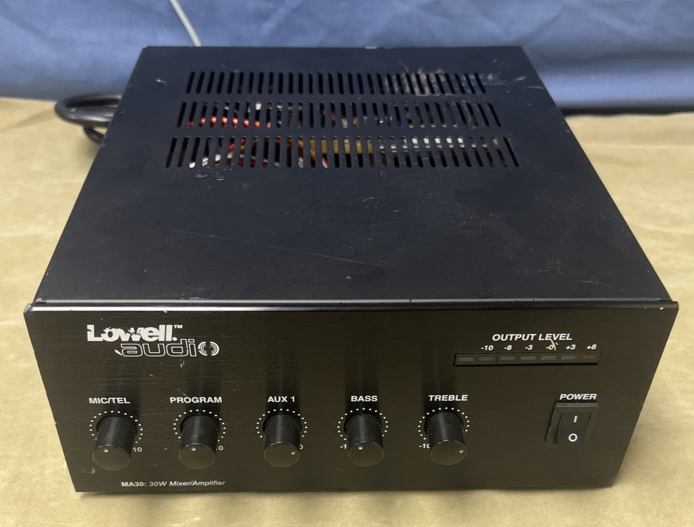 30W Mixer Amplifier | Lowell MA30