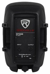 Rockville SPG88 8″ Inch Passive 400w DJ PA Speaker ABS Lightweight Cabinet 8 Ohm