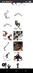 ChromaCast. Studio Pack Scissor Arm Microphone Stands 28″+38″