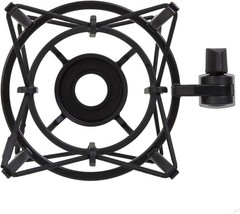 B Condenser Spider Microphone Shockmount, Anti Vibration and Isolation – Black