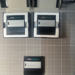 YAMAHA RAM4 Data Cartridge for DX7II Lot of 3 * Not Working