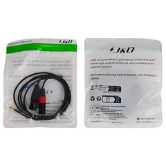 3.5mm 1/8 inch to Dual XLR Y Splitter Cable, Unbalanced 2 XLR to 3.5mm TRS In…