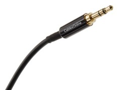 3ft Mini XLR Female to 3.5mm TRS Male Slim Plug Pro Lapel Mic Cable, XM-303Z