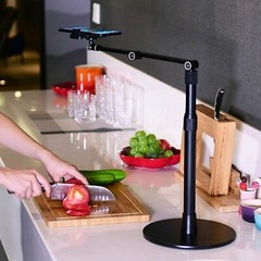 phone tablet ipad stand for live streaming broadcasting desk top stand