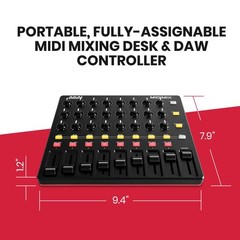 Akai Professional Midimix Portable Midi Mixer Controller For Daw With Faders …