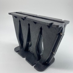9.5″x2.4″ Dual 1″ BOLT-ON Line Array Compression Horn 2×1″ Throat 6.5″ Thickness
