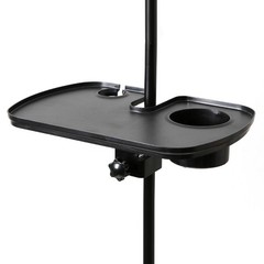 Stand Tray Bracket Sound Card Tray Adjustable Clamp Holder Cup Holder Universal