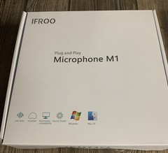 Ifroo M1 Plug and Play USB Microphone Low Noise Multisystem Compatibility