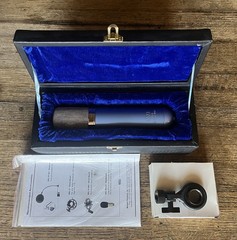 MXL M3-B Silicon Valve Microphone w/ Ring Holder & Padded Case