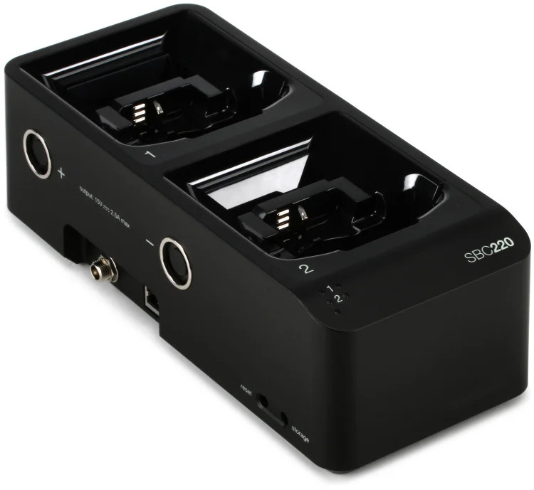 Shure SBC220 2-Bay Networked Charging Station Expansion