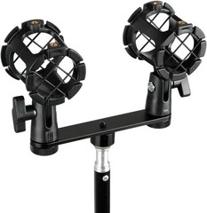 Double Microphone Mounts Bracket T-bar – 1958
