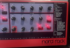 Clavia Nord Rack 1 With 12 Voice Expansion/ Manual And Memory Card Included.