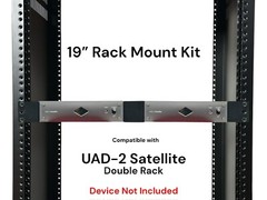 Rack Mount Kit for 2 Side By Side UAD-2 Satellite Thunderbolt – 19” 1U Brackets