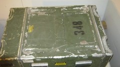 Aluminum EDAK MILEX 6U 19×19 Shallow Rack Mount Case Green Deep Lid