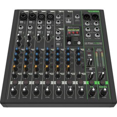 Mackie ProFX10 GO Battery-Powered 10-Channel Analog Audio Mixer With Bluetooth