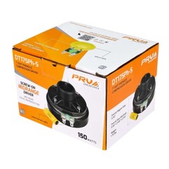 2x PRV Audio DT175Ph-S 1″ Phenolic Compression Driver WG11-25 White Horns DT175