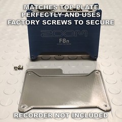 Custom Sun Shield / Top Plate Protector for Zoom F8 / F8n Audio Field Recorders
