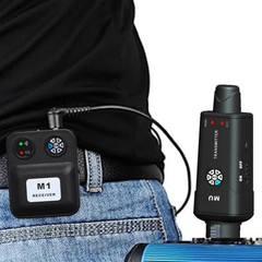 MU-M1 Portable Wireless In-Ear Monitoring System for Stage 1 TX & 1 RX, MU-M1