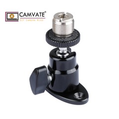 CAMVATE Adjustable Wall Mount 5/8″-27 Screw Mini Ball Head For DSLR Microphone