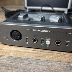 M-Audio Fast Track Pro USB Audio Interface MIDI I/O S/PDIF RCA Desktop