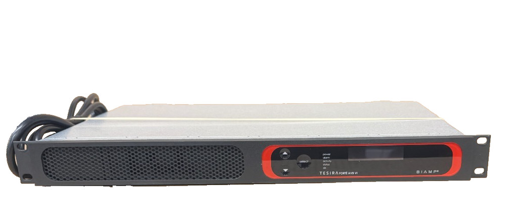 Biamp Systems Tesira Forte AVB VI Digital Audio Signal Processor w/Cord TESTED