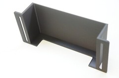 Under Desk Mounting Brackets for Focusrite Scarlett 2i2 (4th gen) AV Rack Shelf