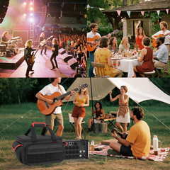 Mixer Carrying Bag Compatible with Behringer X-AIR Series Mixers XR18/ XR16/ XR1